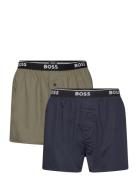 2P Boxer Shorts Ew Underwear Boxer Shorts Khaki Green BOSS