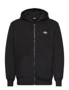 M Summerdale Zip Through Designers Sweatshirts & Hoodies Hoodies Black...