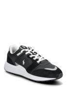 Train 89 V2 Suede-Paneled Sneaker Low-top Sneakers Black Polo Ralph La...