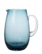 Hammered Jug Home Tableware Jugs & Carafes Water Carafes & Jugs Blue B...