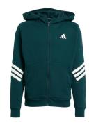 J Fi 3S Fz Hd Sport Sweatshirts & Hoodies Hoodies Green Adidas Sportsw...