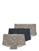 Panties Boxer 3P Leo Night & Underwear Underwear Panties Multi/pattern...