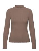 Jdyfransiska Life L/S Hi-Nck Top Jr Noos Tops T-shirts & Tops Long-sle...