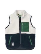 Vada Pile Vest Tops Vests Multi/patterned Liewood