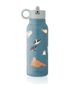 Falk Water Bottle 350 Ml Home Meal Time Blue Liewood