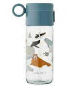 Clemence Tritan Bottle 350 Ml Home Meal Time Blue Liewood