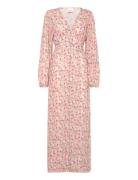 Lilith Maxi Dress Maxikjole Festkjole Pink Noella
