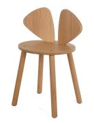 Mouse Børnestol Home Kids Decor Furniture Brown Nofred