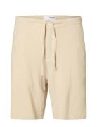 Slhcomfort-Brody-Sal Shorts W Bottoms Shorts Casual Cream Selected