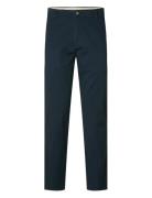 Slh175-Slim Bill Pant Flex Noos Bottoms Trousers Chinos Blue Selected