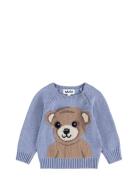 Bless Tops Knitwear Pullovers Blue Molo