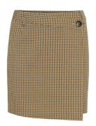 Gzcorina Mw Skirt Skirts Short Skirts Beige Gestuz