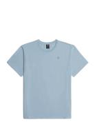 Base-S R T S\S Tops T-Kortærmet Skjorte Blue G-Star RAW