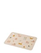 Jude Printed Placemat Home Meal Time Placemats & Coasters Beige Liewoo...