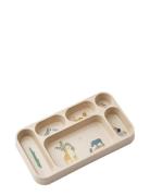Mosu Divider Plate Home Meal Time Plates & Bowls Plates Cream Liewood