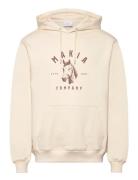Hook Hooded Zip Sweatshirt Tops Sweatshirts & Hoodies Hoodies Cream Ma...