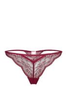 Isabelle Thong G-streng Undertøj Burgundy Hunkemöller