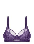 Jemma Wired Bra Lingerie Bras & Tops Wired Bras Purple Dorina