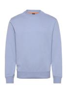 Wesmallcrew Tops Sweatshirts & Hoodies Sweatshirts Blue BOSS
