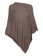 Scarf Cwpaige Tops Knitwear Ponchos Beige Claire Woman