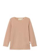 Nmfnoel Nab Wool Ls Slim Top Lil Tops T-shirts Long-sleeved T-Skjorte ...