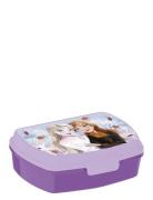 Frozen Funny Madkasse Home Meal Time Lunch Boxes Purple Euromic