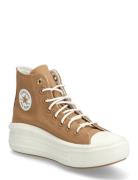 Chuck Taylor All Star Move Sport Sneakers High-top Sneakers Beige Conv...