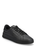 Th Court Lth Detail Ess Low-top Sneakers Black Tommy Hilfiger