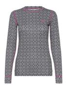 Fryd Ls Sport Base Layer Tops Black Kari Traa