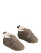 Indoor Shoe Taj Slippers Hjemmesko Grey Wheat
