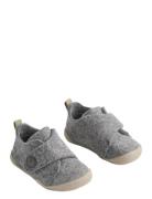 Indoor Shoe Fleecy Slippers Hjemmesko Grey Wheat
