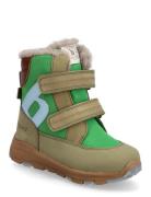 Bisgaard Spencer Tex Vinterstøvler Med Burrebånd Green Bisgaard
