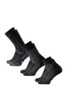 Hiking Socks Set 3-Pack Sport Socks Regular Socks Black Danish Enduran...