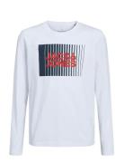 Jjecorp Logo Tee Play Ls O-Neck Noos Jnr Tops T-shirts Long-sleeved T-...
