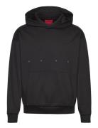 Dabilano Designers Sweatshirts & Hoodies Hoodies Black HUGO