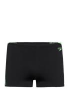 Mens Hyperboom Splice Aquashort Sport Shorts Black Speedo