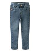 Nmfpolly Skinny Jeans 1842-Th Noos Bottoms Jeans Skinny Jeans Blue Nam...