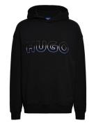 Nogudi Tops Sweatshirts & Hoodies Hoodies Black HUGO BLUE