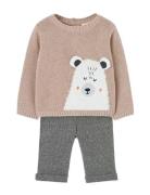 Set Knit -Bci Sets Sets With Long-sleeved T-shirt Multi/patterned Bobo...