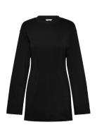 Shaped Longsleeve Dress Kort Kjole Black Monki