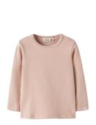 Nmfthora Hir Ls Slim Top Lil Tops T-shirts Long-sleeved T-Skjorte Pink...