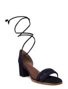 Dakota Sandal Med Hæl Blue ALOHAS