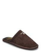 Barbour Everitt Mule Slipper Slippers Hjemmesko Brown Barbour