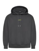 Daily Over D Hoodie Designers Sweatshirts & Hoodies Hoodies Grey HAN K...