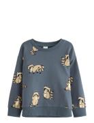 Sweatshirt Racoon Tops Sweatshirts & Hoodies Sweatshirts Blue Lindex