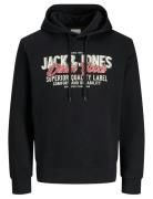 Jjelogo Sweat Hood 2 Col 25/26 Noos Tops Sweatshirts & Hoodies Hoodies...