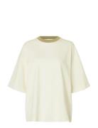 Slfcolwoman 2/4 Over D Contrast Tee Tops T-shirts & Tops Short-sleeved...