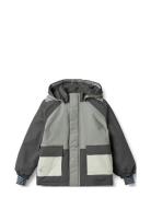 Jacket Laust Outerwear Jackets & Coats Winter Jackets Grey Wheat