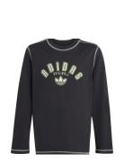 Longsleeve Tops T-shirts Long-sleeved T-Skjorte Black Adidas Originals