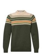 Sarek Sweater Tops Knitwear Long Sleeve Knitted Polos Khaki Green Säti...